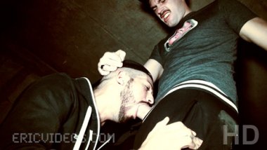 Djamel gets loaded by Peto Coast XXL behind a car 0